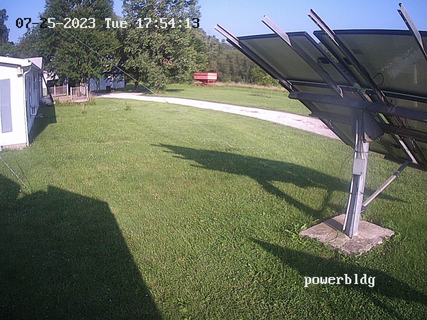 web cam 2 facing southwest at 30 feet